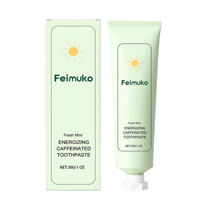 Energy-Boosting Caffeine Toothpaste